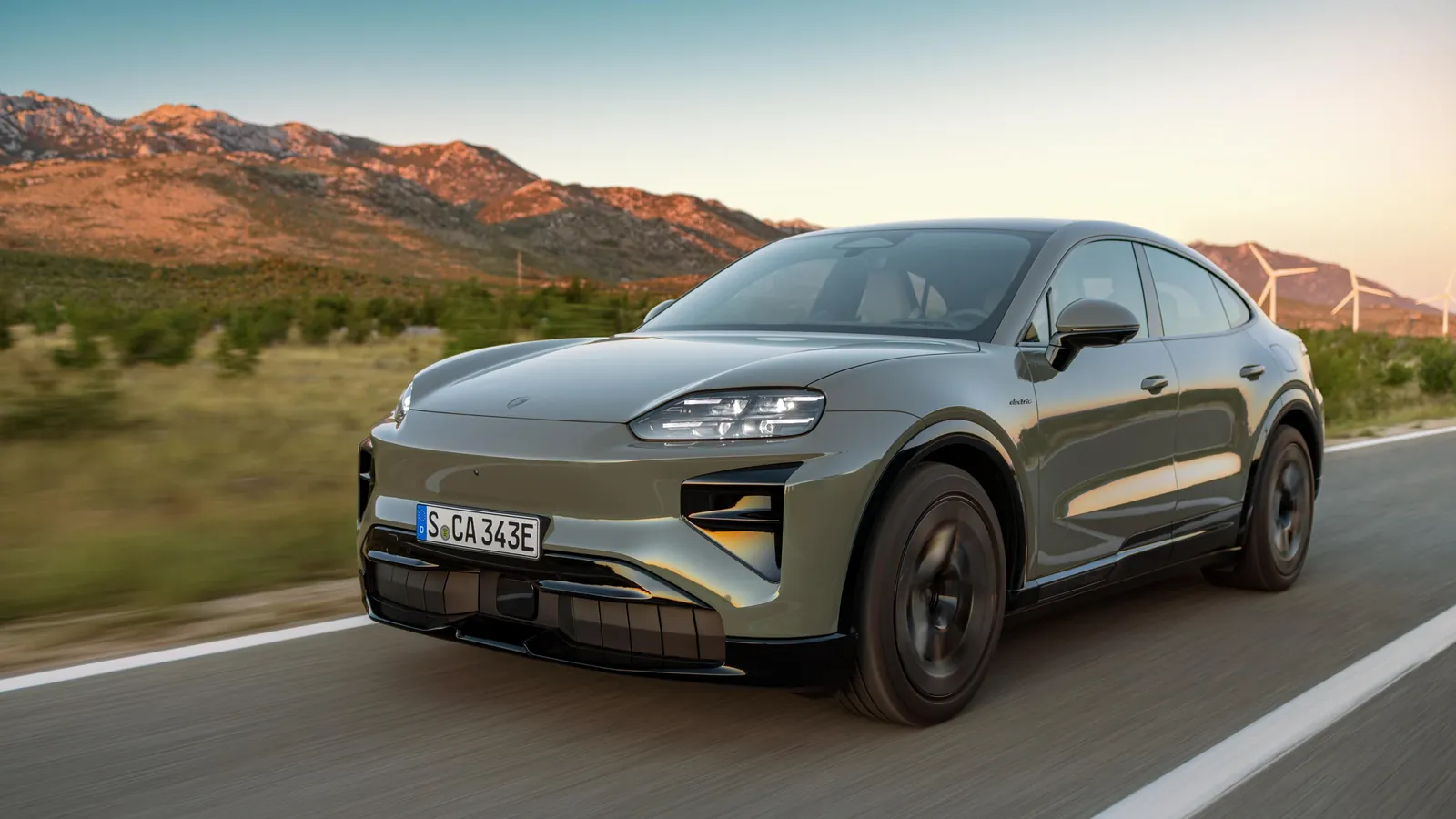 Porsche Cayenne Turbo Coupé Electric